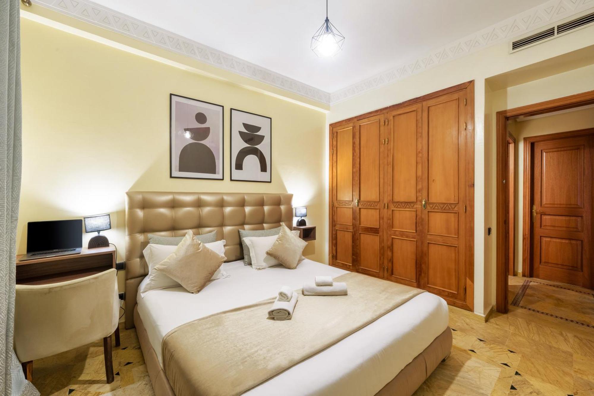 מרקש Appartement Haut Standing Gueliz Plaza Avec Vue מראה חיצוני תמונה