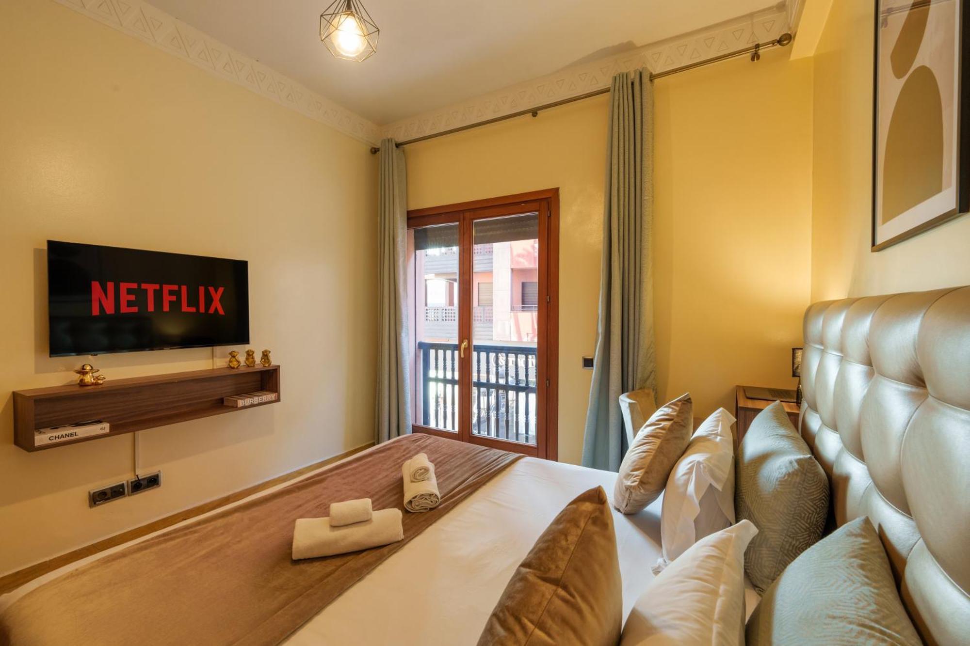 מרקש Appartement Haut Standing Gueliz Plaza Avec Vue מראה חיצוני תמונה