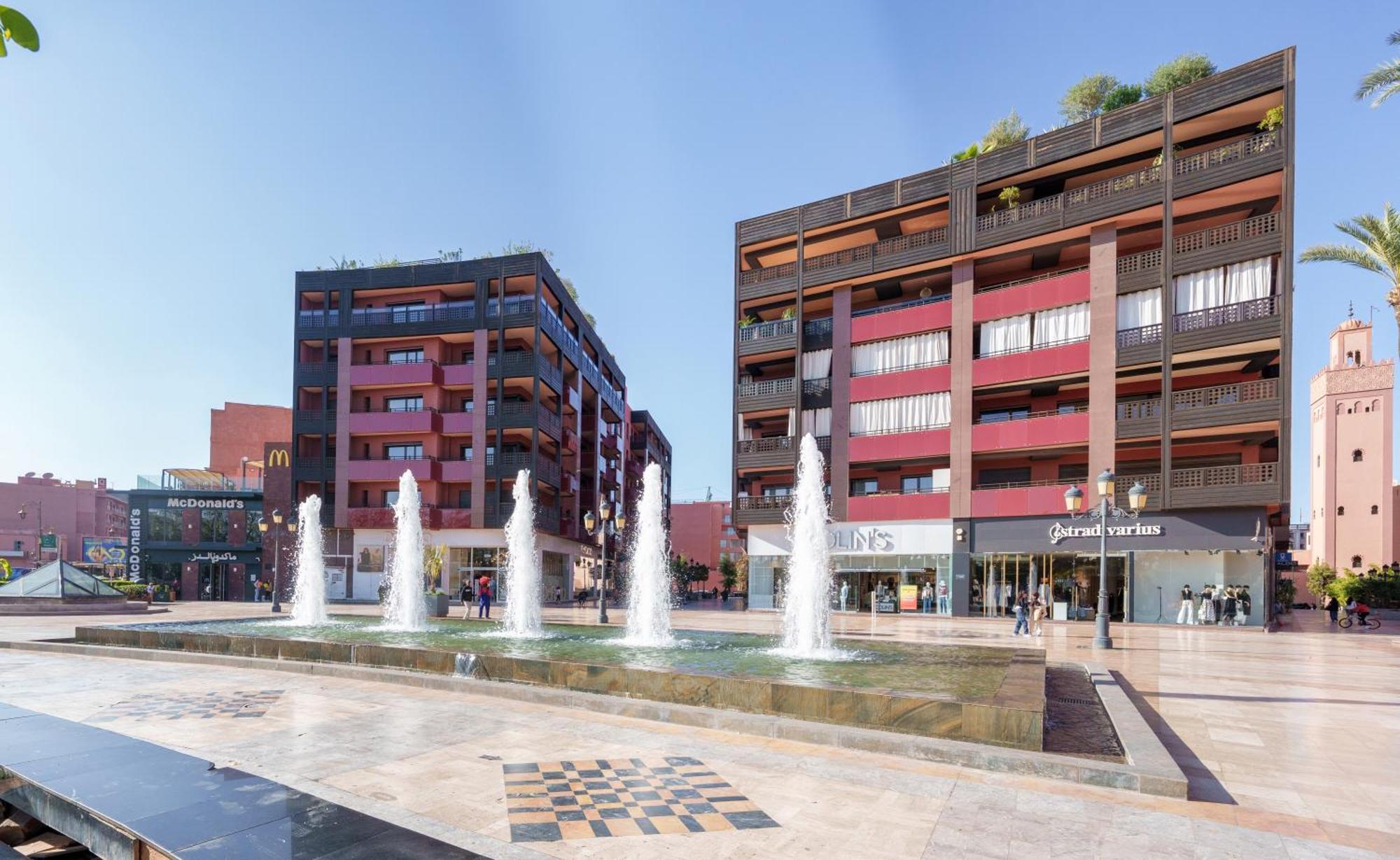 מרקש Appartement Haut Standing Gueliz Plaza Avec Vue מראה חיצוני תמונה